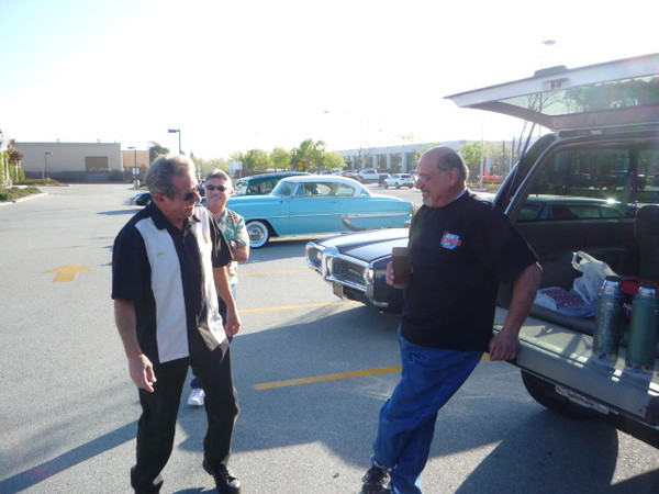 Just killing some time before we hit the road.