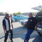 Just killing some time before we hit the road.