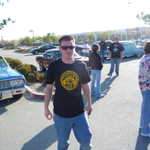 Moparts own Sharpie shows up to tag along for a short while.
