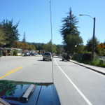 Back on the road to the Santa Cruz Pier.