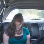 So if anyone wants to know, yes it's windy in the back seat!