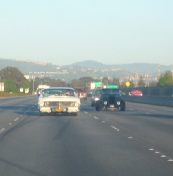 Now we are on the road to the next meeting spot with the other 1/2 fo the club.