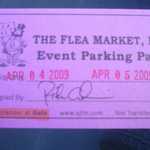 Yep you gotta have a ticket to get into the San Jose Flea Market show