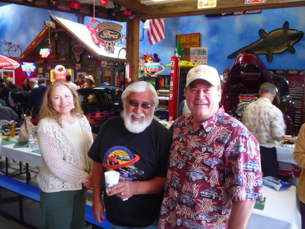 Judy, Ray, and our host Joe "Sparky" Bullock.