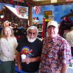 Judy, Ray, and our host Joe "Sparky" Bullock.