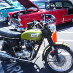 Now this was one of my favorite rides of the day! Triumph Tiger, i beleive?