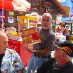 Carl presents his special awards to the winners.