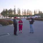 Cindy gives some last minute instructions to the volunteers.