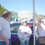 Sandy and Lynne from Nova Scotia check out the show too.