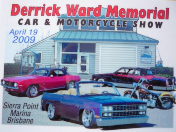 Join us for the Derrick Ward Memorial car show 2009 held at the Brisbane Marina.
