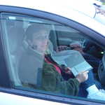 Mrs. Sandy aka Lynne is ready to hit the road.