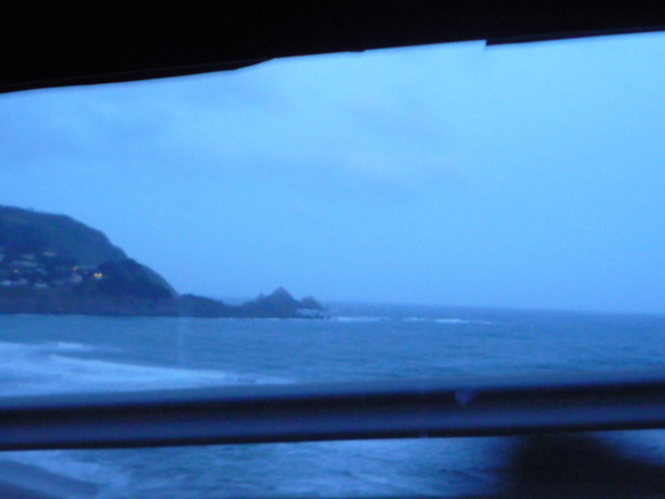 Crusing through Pacifica, Ca. at 06:00 hours.