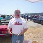 Mike Hennessy stops by to say hello. Mike is the promoter of the new Hot San Jose Night car show.