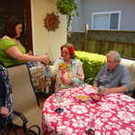 Diane my sister in law, Sally, Rose my mother, and my brother Mike.