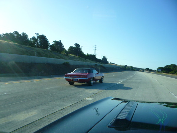 I'll catch that camaro, just wait and see!