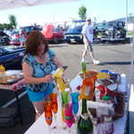 Cheap champange and junk food, ahhhhh we know how to live!