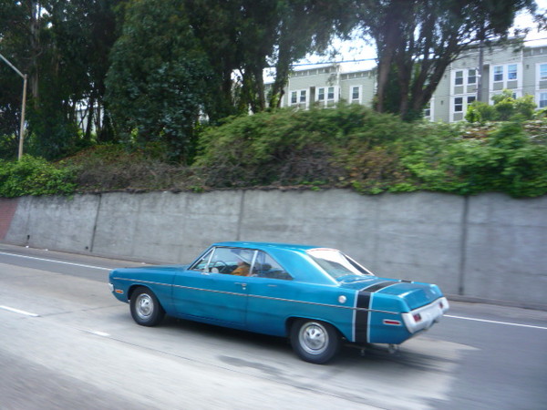 Lots of classic on the road.