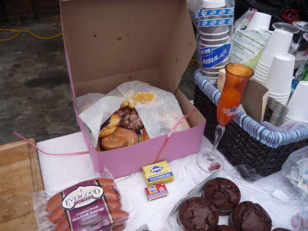 That's a real San Francisco $40 box of pastries compliments Mike Cho.