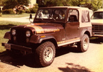 '80 JEEP CJ-7 Renegade. Special ordered with soft top and steel doors (80 was the first year for that)