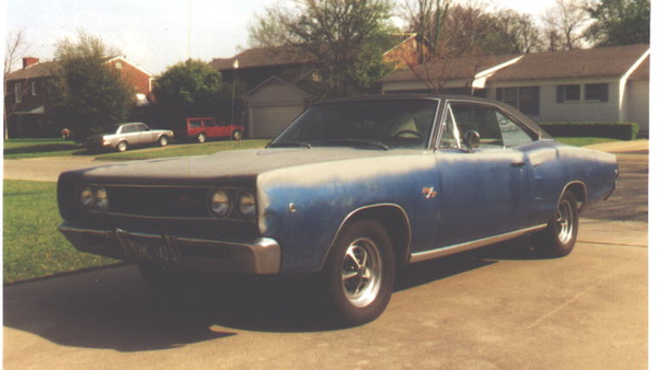 This is another of the many "B5" cars I've owned (over 15) It's a 68 Coronet R/T with 69,000 miles. One owner. Had A/C, buckets, console auto, ralley gauges, 3.23 sure grip, Levant top, and stripe delete. It now lives in Belgium.