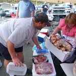 Miguel shows Bev his pork!!