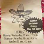 Here's the menu. I strongly suggust you try this great eatery next time you are in San Francisco. 

Tell Burt, Stu sent you!!!