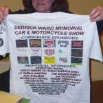 2009 Derrick Ward Memorial car show T-shirt