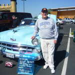 Walt Ernst at the Rocklin, Ca. Harbor Frieght car show.