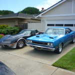 Our CAR-B-Q host's cars.