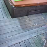 Hot tub deck rebuild 011