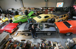 Tony Leo and a few of his cars
