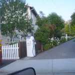 What a cool mailbox.