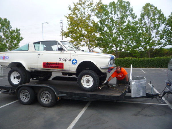 Ramcuda doesn't need no stink'n off loading ramps!!