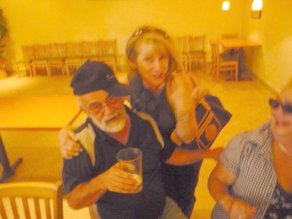 Come on Gramps put the glass of beer down and come back to the retirement home peacefully this time.