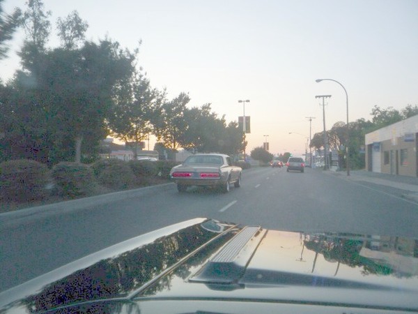 We take of for a cruise back home.