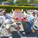 Yep, the Glickman's are done, so put a fork in them!  Thanks to Mike and Jenny for all the cool drinks they provided today.
