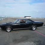 Herb and his newly painted GTX!