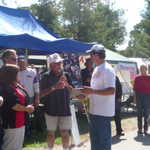 Paul Tachis is presented the TAC award for 2009.