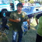 George wins a clock radio and an umbrella. Go figure?