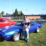Linden and his very cool Formula 400.