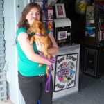 We take a break to have some fun with the Stillman's new puppy.