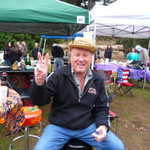 Another long time MPMer Paul Meaney stops by to have a few cocktails at the mobile MPM bar.
