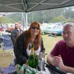 The always lovely Trudy, and the always goofy Norm.