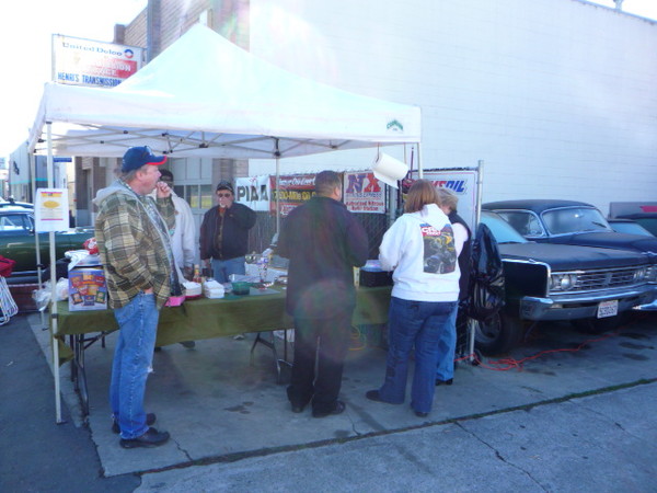 The MPM tent is up and cooking!