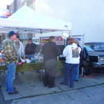 The MPM tent is up and cooking!