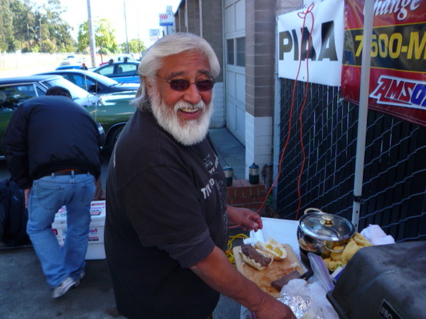 The infamous Nomad Ray brings his own slab of meat to grill up!