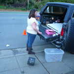 Stuff it all in there Sally!