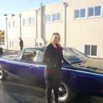 My oldest daughter Caitlin stops by on her way to work to say hello.