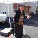 The last member of the Assasian's car club Bill Hanke is on hand today.