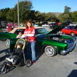 Nancy Henike from Frisco's Finest shows up for to help out.